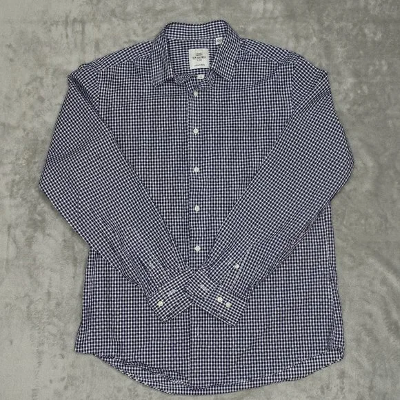 Ben Sherman | Shirts | Ben Sherman Dress Shirt Mens 63435 Blue White  Tailored Slim Fit | Poshmark